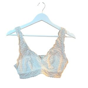 Aerie Size Medium White Lace Bralette